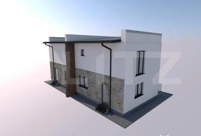 Casă cu 2 camere cu Teren 220 Mp în Burdujeni