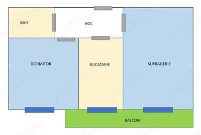 Apartament cu 2 camere decomandat în Doamna Ghica - 6