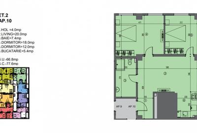 Apartament 3 camere | Doamna Ghica | Bloc Nou 2025 | Tip Boutique | - 7