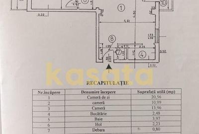 Apartament cu 3 camere semidecomandat, mobilat în Aviației - 4