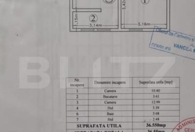 Apartament cu 2 camere semidecomandat în Tătărași