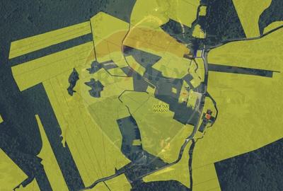 Teren de 1000 mp, în Central