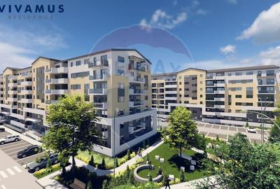 Apartament 2 camere de vanzare - 62 mp + 8 mp balcon, Vivamus Brasov