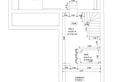 Casa 4 camere, ultracentral, 400 mp curte si grădină, 160 mp utili, P+E - 32
