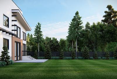 Vilă exclusivistă Balotești – 300 mp utili, 900 mp teren, living 7 m înălțime - 3