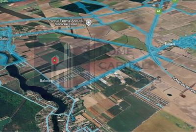 Teren de 10000 mp, în Căciulați