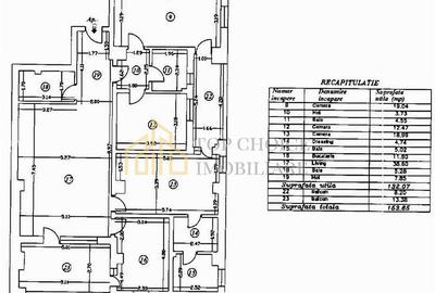 Apartament cu 4 camere semidecomandat, mobilat în Aviației - 32