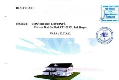 Teren intravilan in Bod, cu autorizare construire locuinta - 3