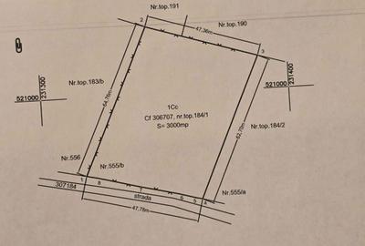 Teren de 3000 mp, în Exterior Vest - 1