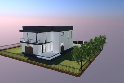 Casa moderna in stil mediteranean, teren 500mp, Cristian - 8