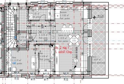 Apartament 4 camere, 105 mp, terase 42 mp, parcare, Gheorgheni - 2