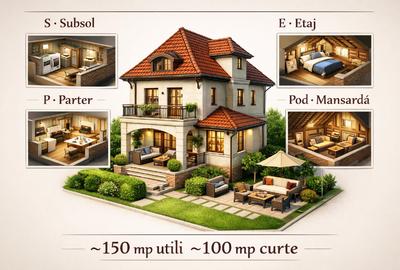 OCAZIE – VILĂ INDIVIDUALĂ | VATRA LUMINOASĂ – MAIOR CORAVU - 1