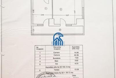 2 Camere Decomandat cu terasa 13 MP in Bloc nou Bd. IC Bratianu 2 Camere Decomandat cu terasa 13 MP in Bloc nou Bd. IC Bratianu - 2