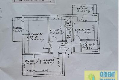 Poarta 6, decomandat, 3 camere, etaj 1, vanzari Constanta - 9
