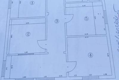 Casă cu 6 camere cu Teren 1100 Mp în Central