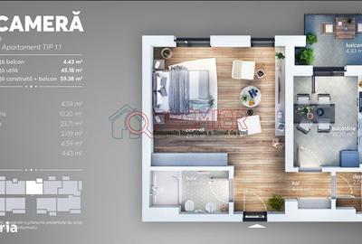 Garsonieră decomandată în Brâncoveanu - 2