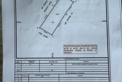 Teren imprejmuit 505 m | Drumul Taberei - Str. Lavei - 11