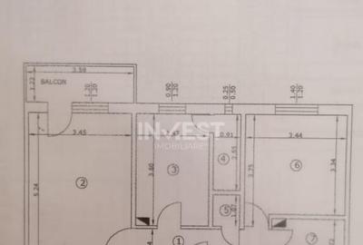 Apartament cu 2 camere decomandat, mobilat în Cug - 3