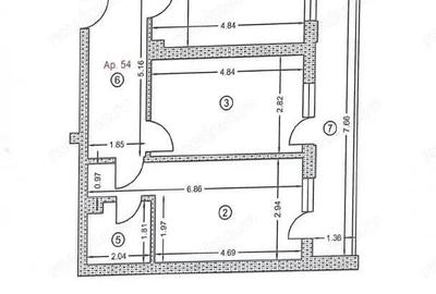 Apartament cu 3 camere decomandat în Central - 15