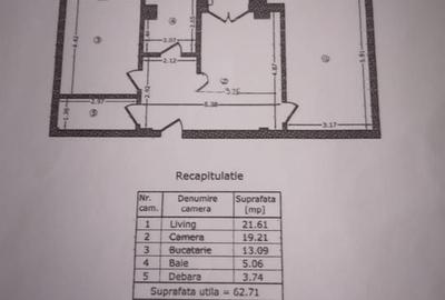 Apartament 2 camere Cișmigiu, bloc nou 2021, etaj 1, garaj subteran - 9