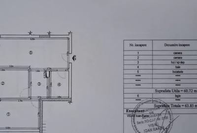 Apartament cu 2 camere decomandat în Florești - 2