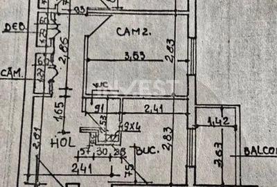 Apartament cu 3 camere decomandat în Păcurari - 1