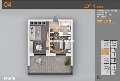 Apartament cu 2 camere în Titan - 2