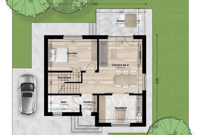 Vila individuala 5 camere - teren 350mp Com Berceni - 5