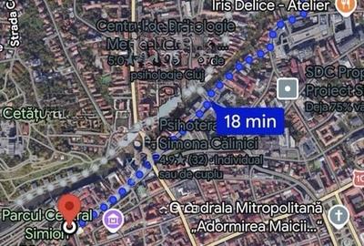 Apartament cu 2 camere decomandat în Central