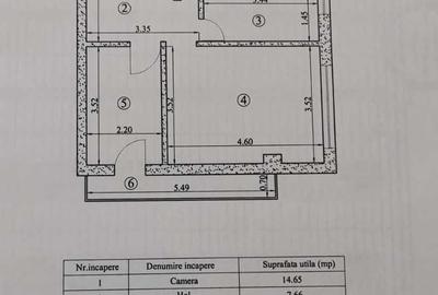 Apartament cu 2 camere decomandat în Moara de Vânt - 3