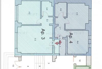 Apartament cu 4 camere semidecomandat, mobilat în Tineretului - 2