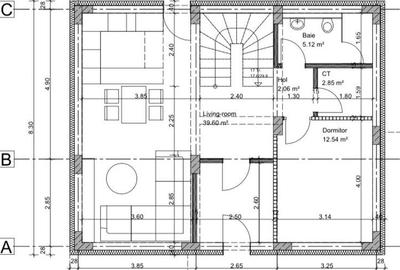 Casă individuală cu 4 camere cu Canalizare în Corbeanca - 17