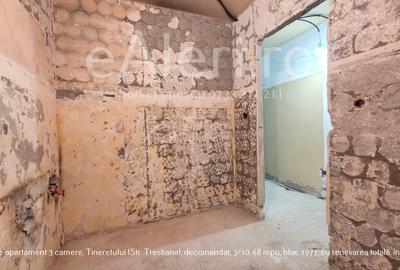 Apartament 3 camere Tineretului – renovare începută, decomandat, P. Norilor. Apartament 3 camere Tineretului – renovare începută, decomandat, P. Norilor. - 5