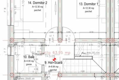 Casa cu 5 camere, 160 mp utili, 200 mp de teren liber, zona - 3