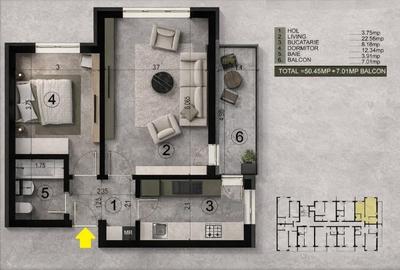 2 camere decomandat - Metrou Berceni - Bloc Nou - Predare Martie - 2