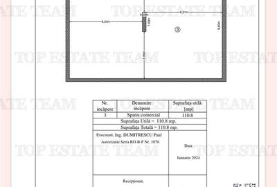 Spatiu comercial parter bloc, 111mp, stradal, pretabil magazin, clinica stomatol Spatiu comercial parter bloc, 111mp, stradal, pretabil magazin, clinica stomatol - 4