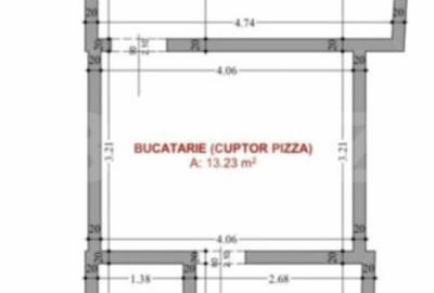 Spațiu comercial, de 45 mp, în Central