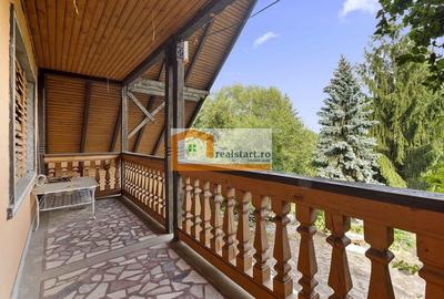 Breaza, Vedere Padure, 5000mp teren, D+P+1E+M, semineu, foisor - 32