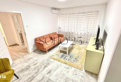 Apartament cu 2 camere, mobilat în Bucureștii Noi