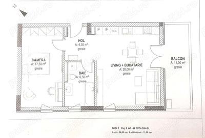 Vand Cesionez promisiune vanzare-cumparare Apartament 2 camere, Tip D, Cartier Ateneo, Torontalului - 2