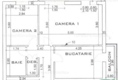 Apartament de vanzare, cu 2 camere, 58 mp, zona Zorilor! - 12