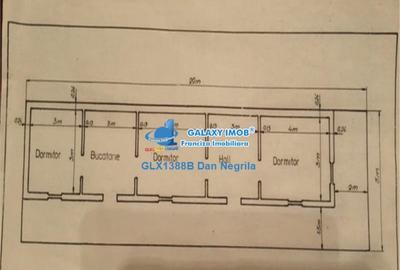 Casă cu 3 camere cu Canalizare în Domenii - 2