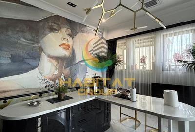 Penthouse cu 3 camere semidecomandat, mobilat în Brâncoveanu - 9