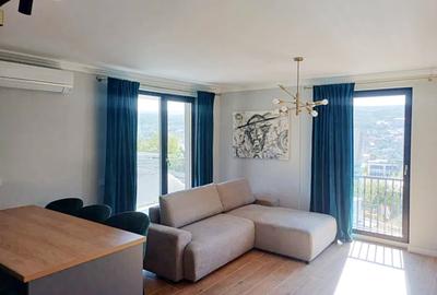 Apartament cu 2 camere semidecomandat, mobilat în Zorilor