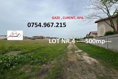 130 euro mp LOT 500mp -pentru CASA - cartier 9 MAI AL. LIVEZILOR - 1