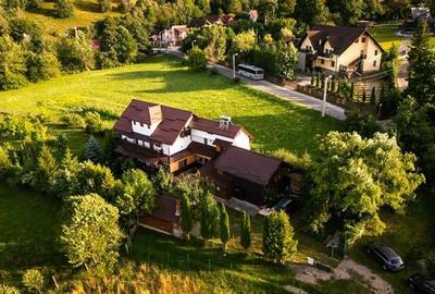 FILM!Casa+pensiune la cheie,1.742 teren de vis, in Tohanita, Zarnesti, Brasov - 3