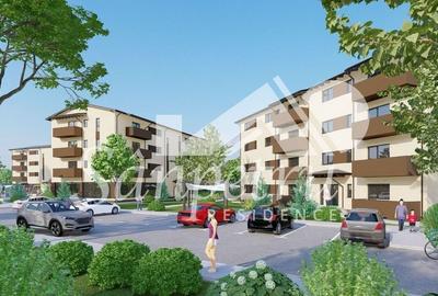 Garsonieră modernă cu terasă, incalzire în pardoseală, NZEB