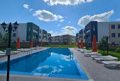 APARTAMENTE 2 camere in Complex cu Piscina zona Otopeni bloc NOU-COMISION 0% - 15