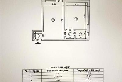 Garsonieră semidecomandată, mobilată în Tătărași - 1