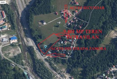 VANZARE TEREN INTRAVILAN SINAIA-CUMPATU Strada Zamora-9.801 mp-Comision 0% - 12